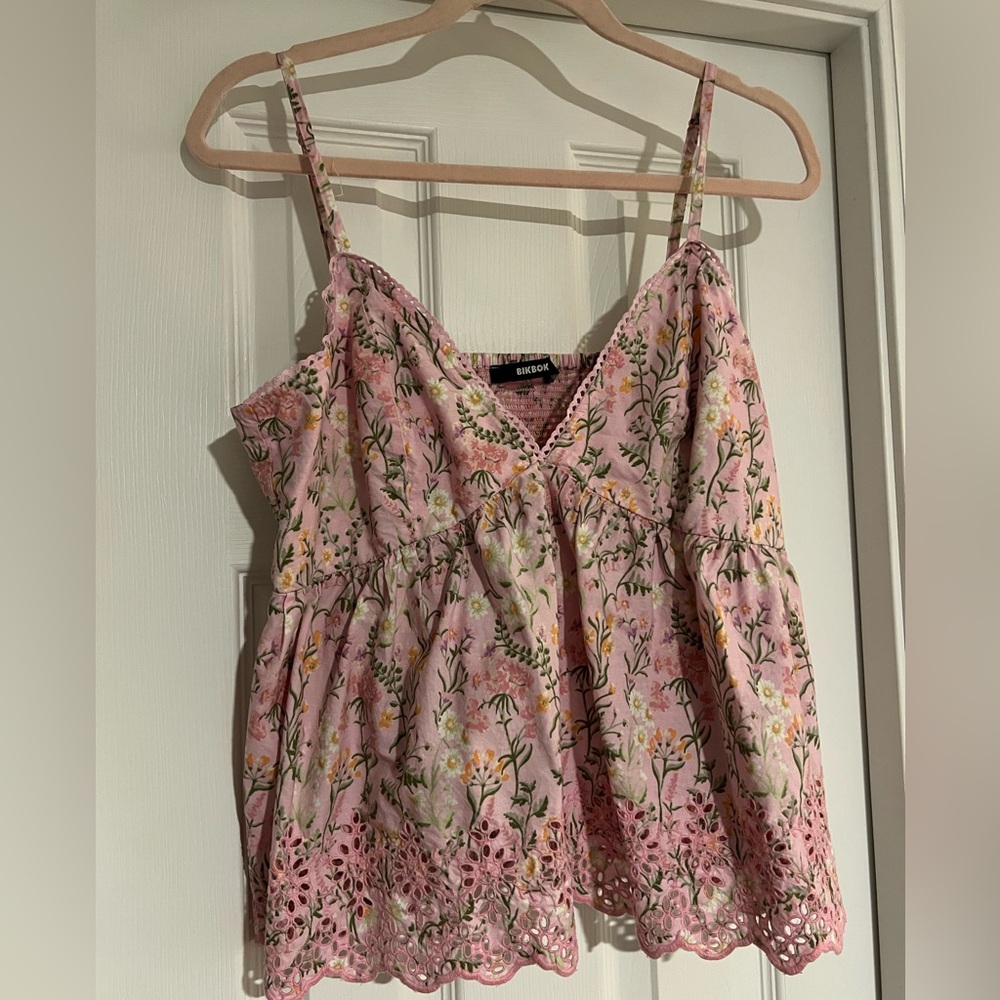 BIKBOK Pink Floral Camisole